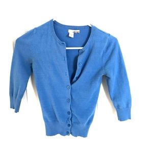Sky blue cardigan